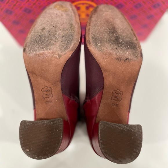 COPY - Tory Burch Brooke Two-Tone Block Heel booties - Picture 4 of 4